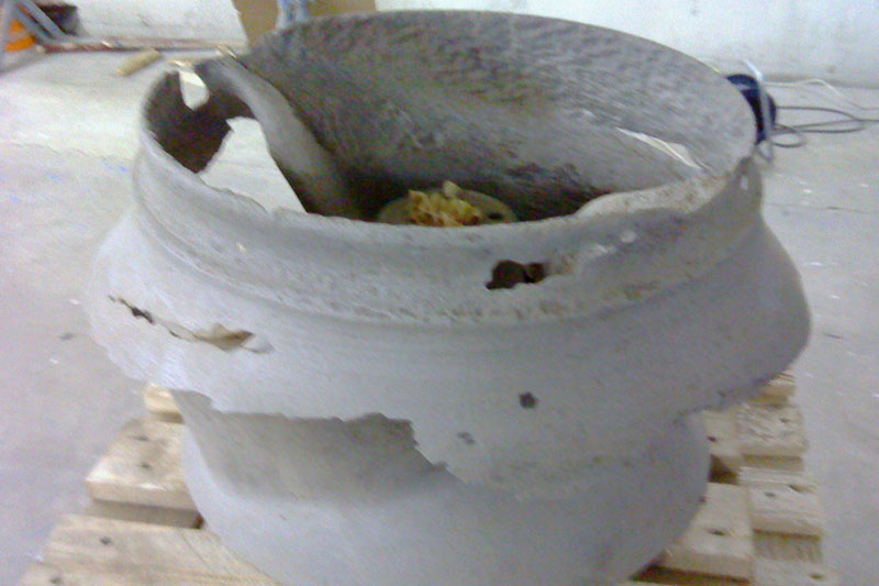 Pumpen-Kanallaufrad VORHER