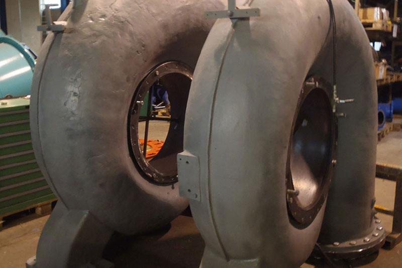 Pumpen-Kanallaufrad VORHER